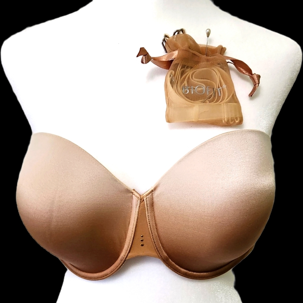 Victoria's Secret strapless or strapped beige 36DD Bra
